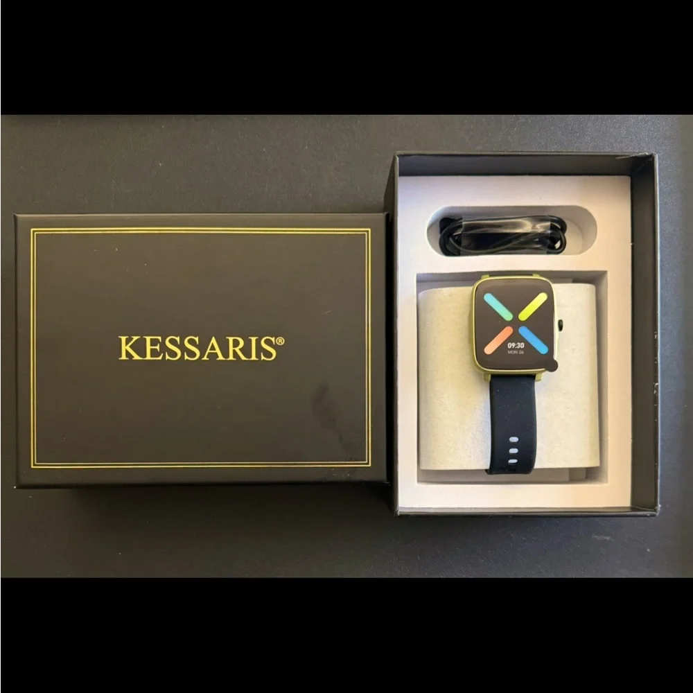 😎 NWOT Kessaris Smart Watch new in original box, Apple & Android compati…